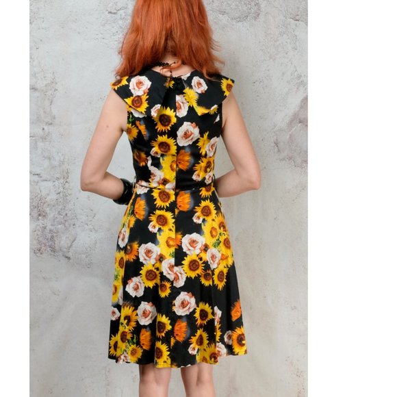 Voodoo Vixen sunflower summer dress size small. - Picture 6 of 6